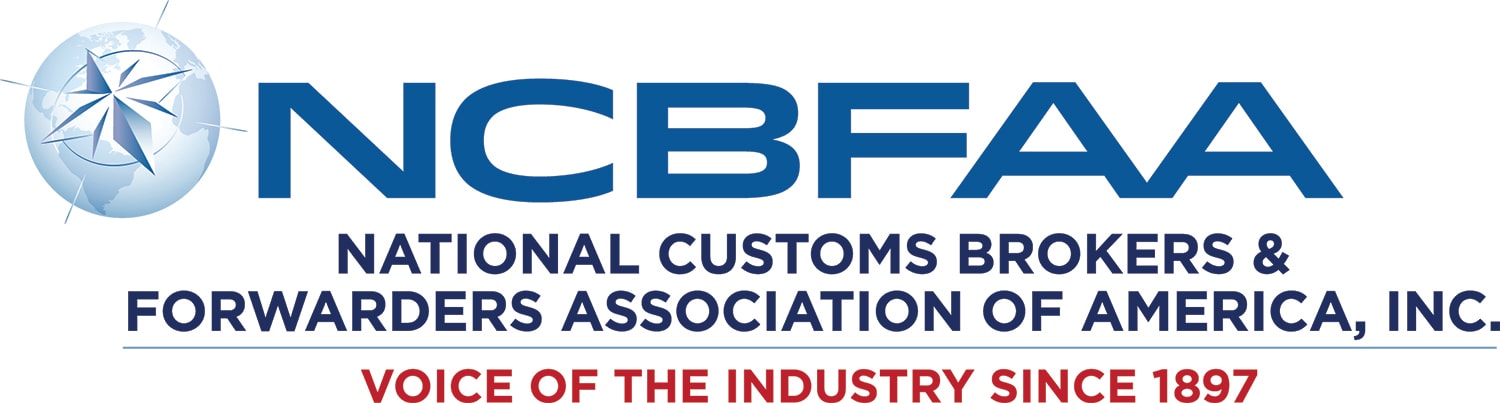 NCBFAA member — National Customs Brokers & Forwarders Association of America